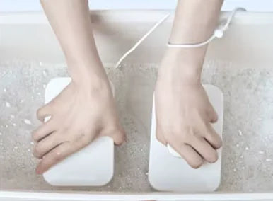 Wet the pads